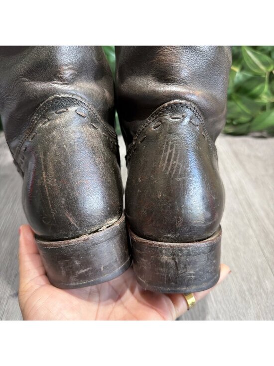 Cuadra Mens Genuine Leather Western Cowboy Boots Brown Size 10 Distressed  Boho main image 13